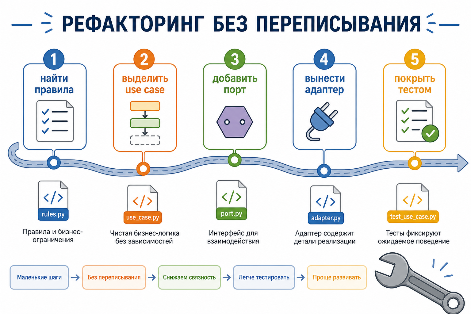 Маршрут рефакторинга проекта